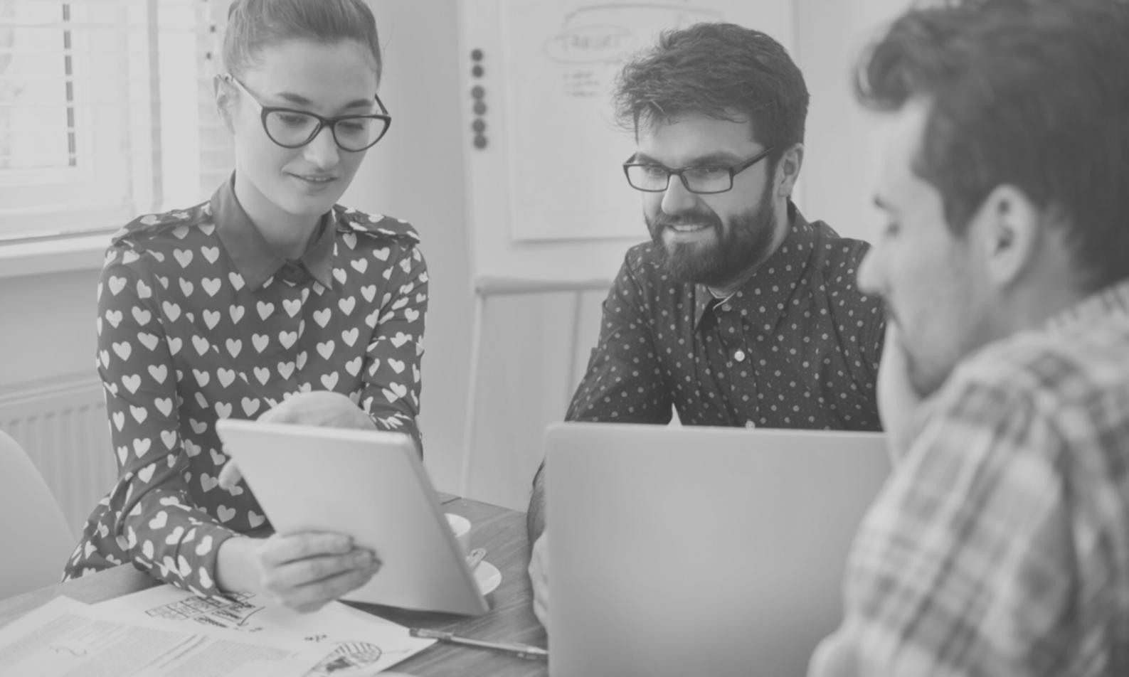 Geschäftsbesprechung Budgetanalyse